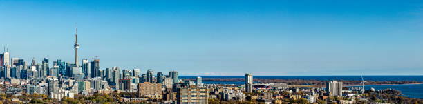 istock Toronto Downtown cityscape panoramic, Canada 1808578240