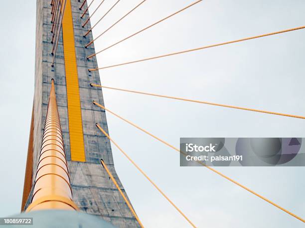 Висячий Мост В Таиланде — стоковые фотографии и другие картинки Абстрактный - Абстрактный, Мост, Азия