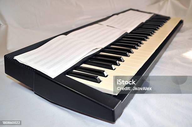 Old Keyboards Stock Photo - Download Image Now - Bass Guitar, Bass Instrument, Double Bass