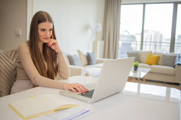 istock Young entrepreneur is working from home 1808600439