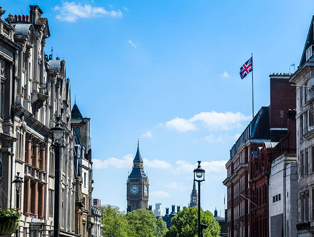 istock Whitehall Street and Big Ben Tower 180863993