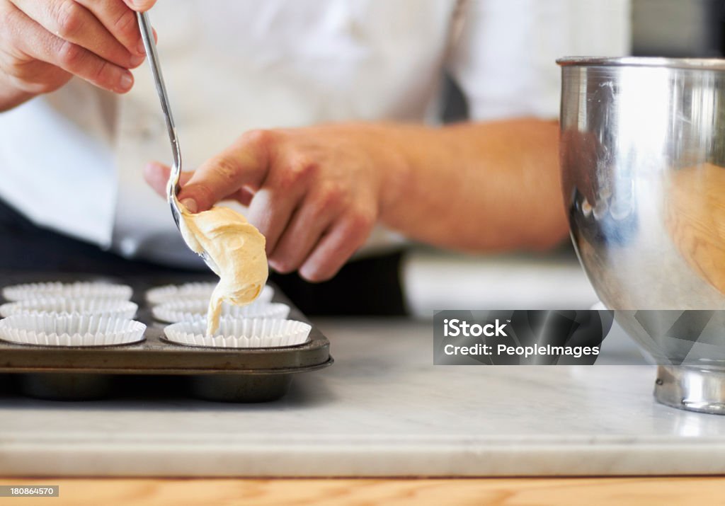 Я люблю свою работу в качестве шеф-повара - Стоковые фото Капкейк роялти-фри
