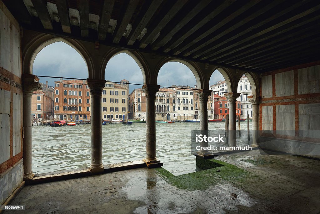 O Grande Canal de Veneza - Foto de stock de Arco - Característica arquitetônica royalty-free