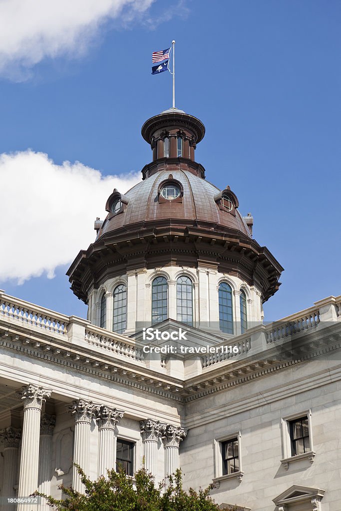 South Carolina State House In Columbia, SC Dome From The South Carolina State House In Columbia, South Carolina Columbia - South Carolina Stock Photo