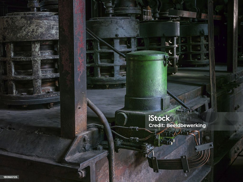 Zollverein Старый Heavy Industry отделкой - Стоковые фото Индустриальный угледобывающий комплекс Золльферейн роялти-фри