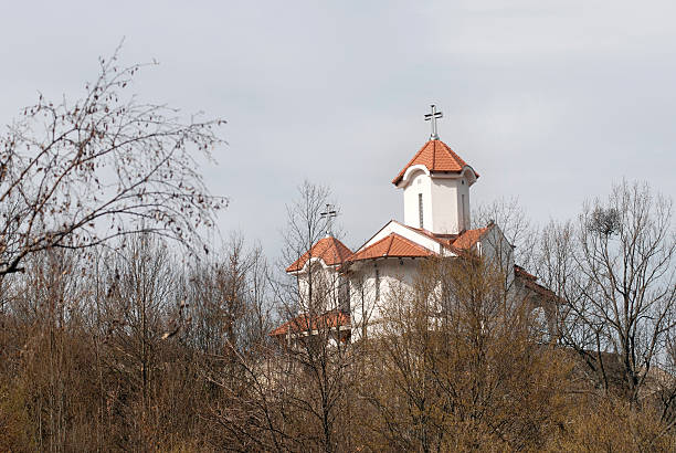 istock Church in Prolom Spa 180865216