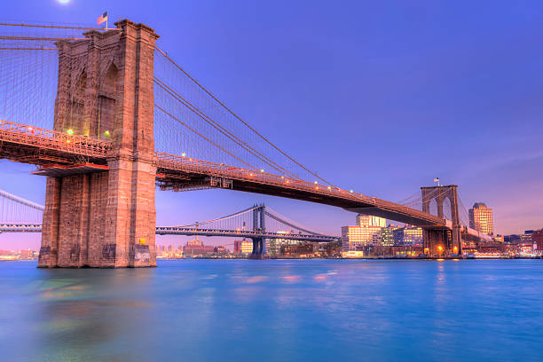 istock Brooklyn and Manhattan bridges during sunset 180866556