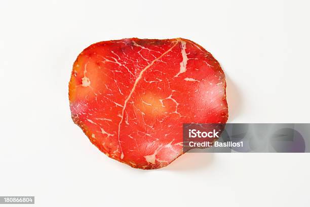 Smoked Beef Slice Stock Photo - Download Image Now - Beef, Close-up, Cross Section