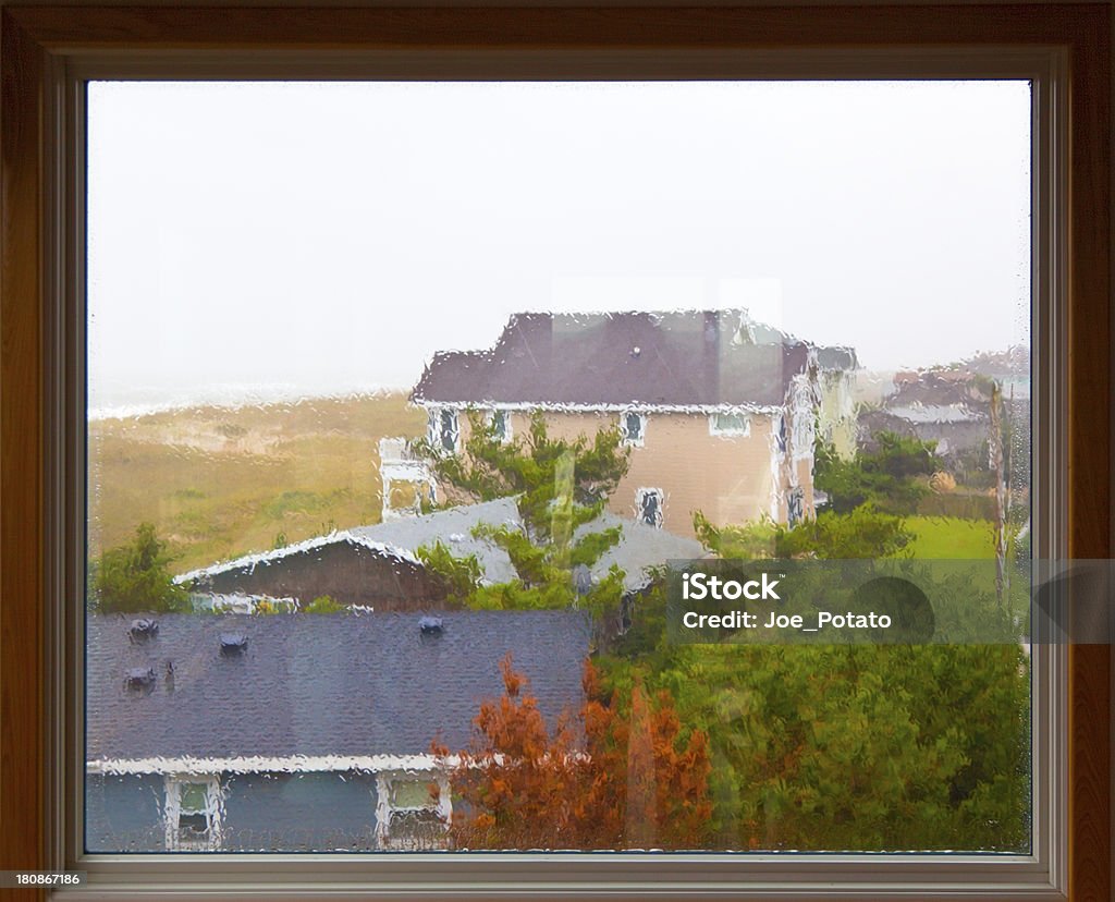 창쪽 Rainstorm - 로열티 프리 날씨 스톡 사진