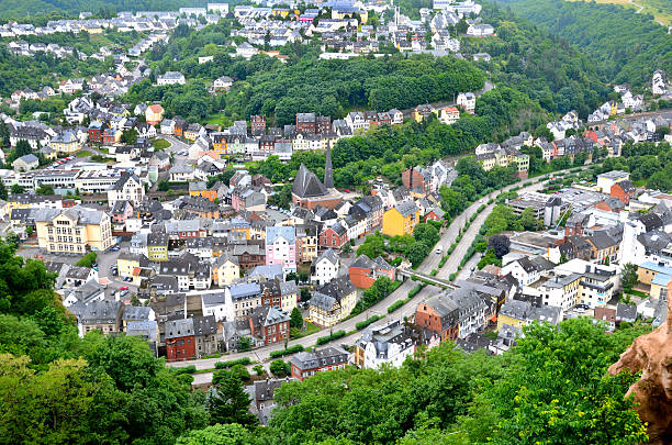 istock Street through city 180867387