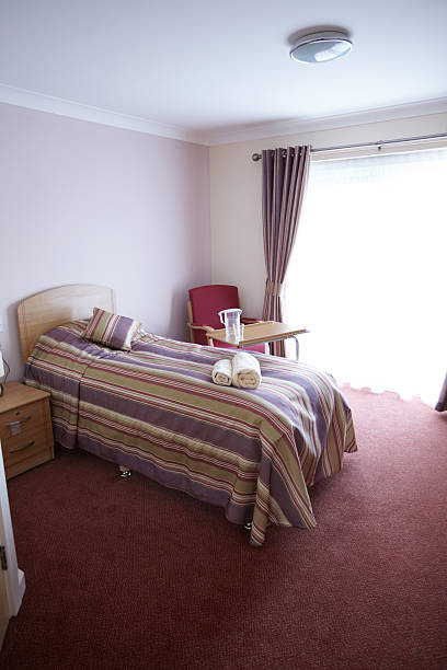 istock OAP care home bedroom 180867589