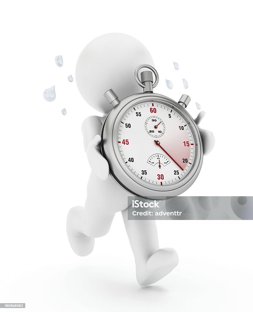 chronometer を持つ男性 - 3Dのロイヤリティフリーストックフォト