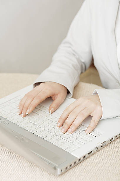 Businesswoman working on daily tasks