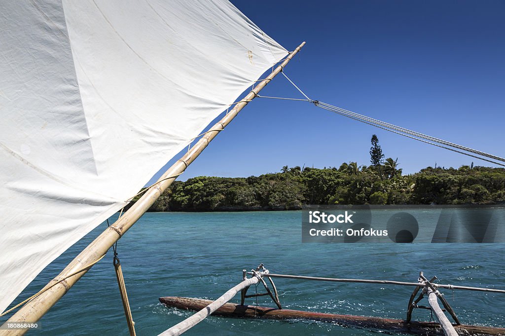 Passeio de canoa em Isle of Pines, Nova Caledônia - Foto de stock de Atividade royalty-free