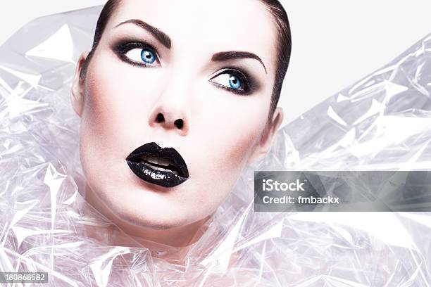 Foto de Embalagem De Presente Beleza Black Lips e mais fotos de stock de Beleza - Beleza, Cor Preta, Fotografia - Imagem