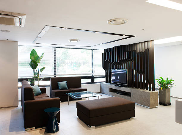 istock Living Room in Luxury Home 180868867