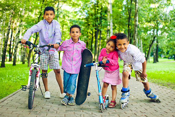 istock Family outdoors 180868948