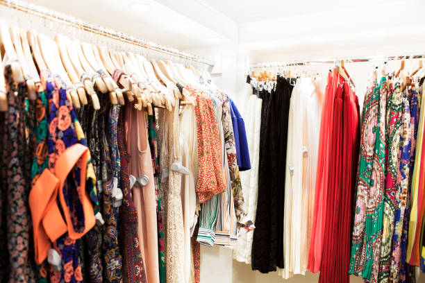 istock Hangers with clothes 180869360