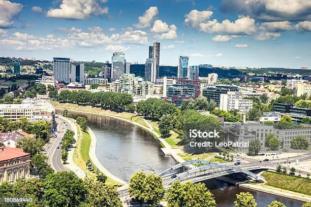 Vilnius New Town Skyline Stockfoto und mehr Bilder von Ansicht aus erhöhter Perspektive - Ansicht aus erhöhter Perspektive, Arbeitsstätten, Architektur