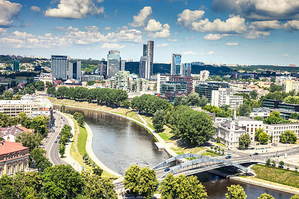 istock Vilnius new town skyline 180869440