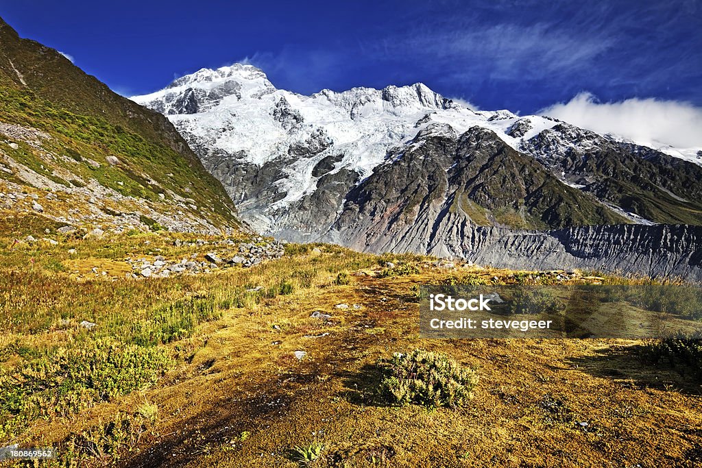 Mont Sefton en Nouvelle-Zélande - Photo de Chaîne de montagnes libre de droits