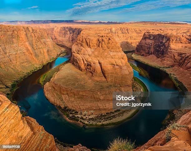 Horseshoe Bend Stockfoto und mehr Bilder von Arizona - Arizona, Ausgedörrt, Canyon