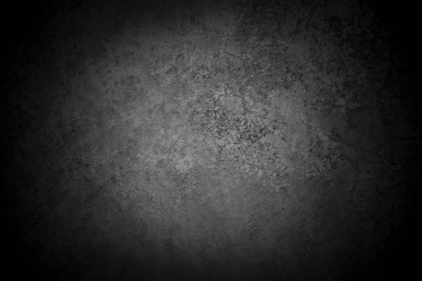 istock Old wall texture cement dark black gray  background abstract grey color design are light with white gradient background. 1808753031