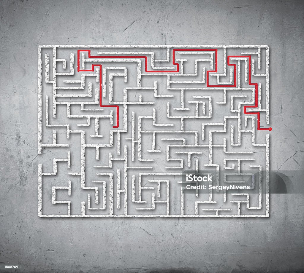 Abstrait maze - Photo de Abstrait libre de droits