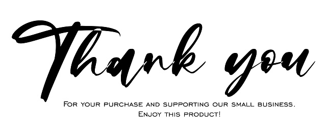 Compliments Calligraphy Thank You Compliment Card Stock Illustration - Download Image Now ...