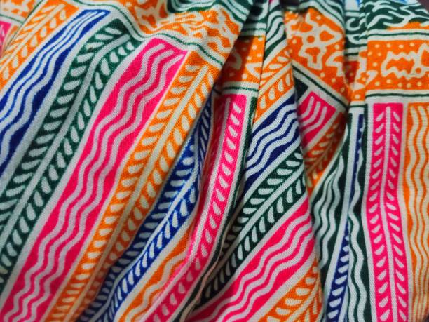 istock The pattern and color of the fabric 1808812726