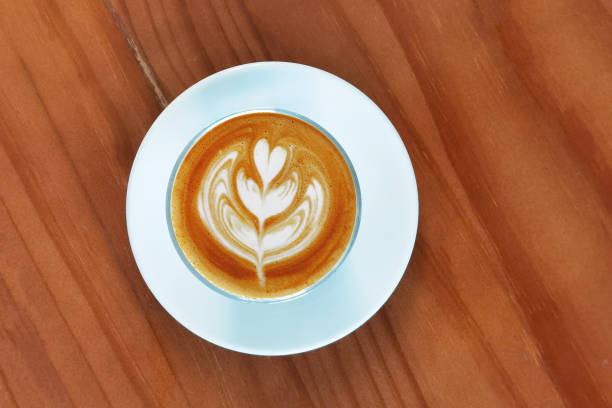 istock a cup of latte art coffee 1808847256