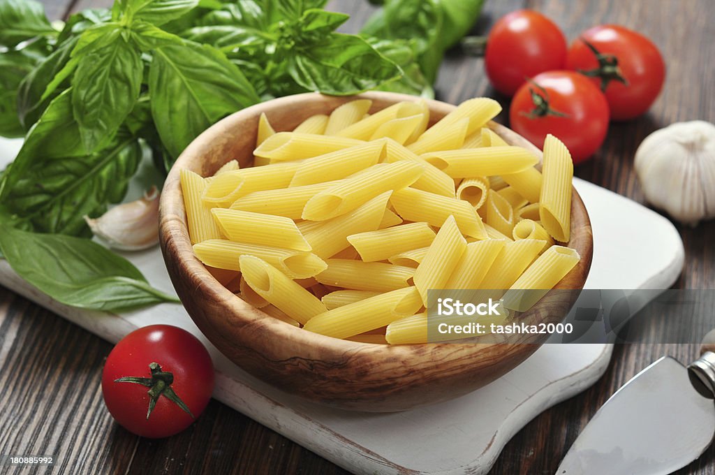 Los fideos Penne - Foto de stock de Alimento libre de derechos