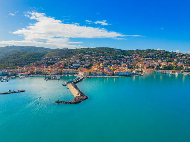 istock Porto Santo Stefano from drone 1808883261