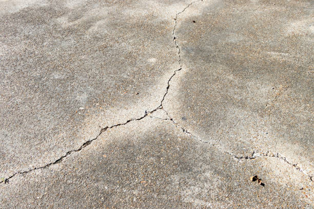 istock Cracks in outdoor concrete 1808890394