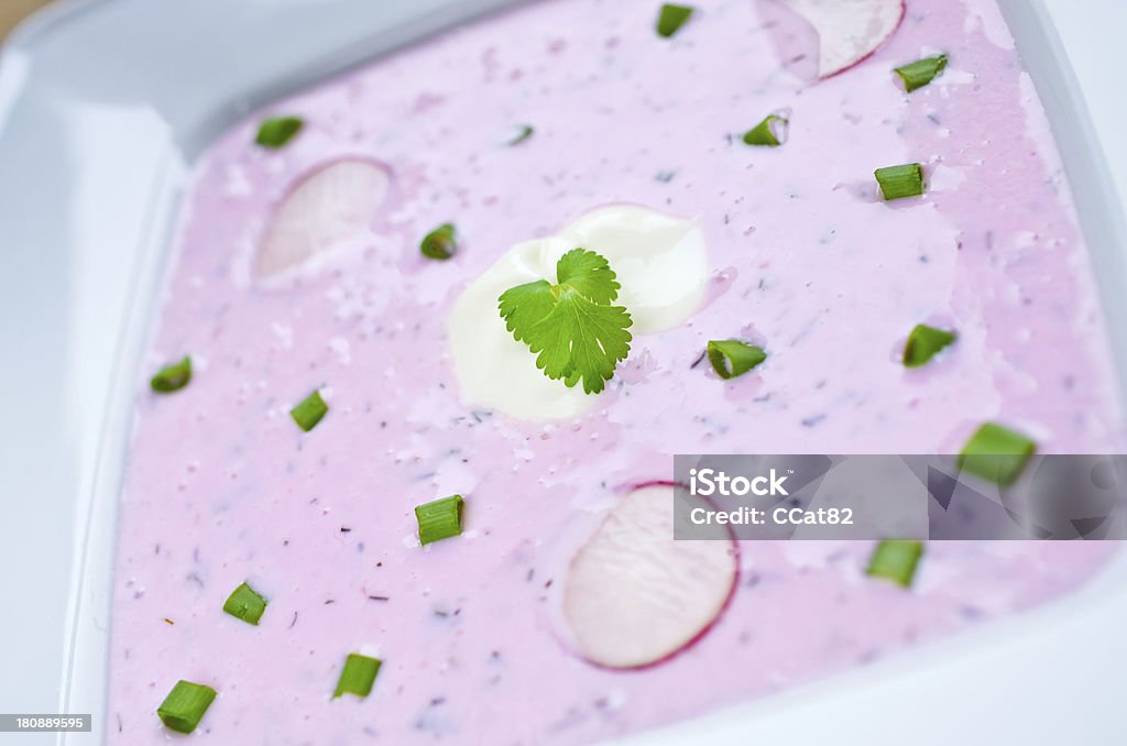Primavera fredda soup'tradizionale - Foto stock royalty-free di Alimentazione sana