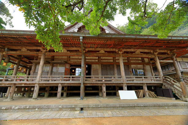 templo nachisan seiganto-ji (seigantojihondo) em nachisan, - higashimuro - fotografias e filmes do acervo