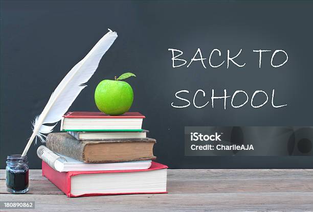 Back To School Stock Photo - Download Image Now - Back to School, Beginnings, Chalkboard - Visual Aid