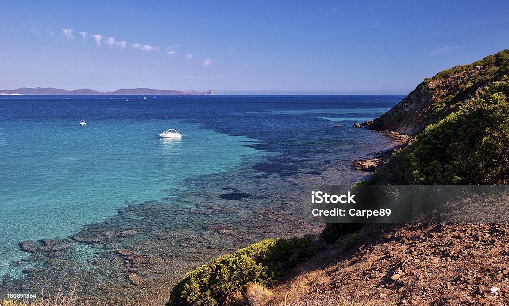 Bela paisagem do mar da Sardenha - Foto de stock de Areia royalty-free