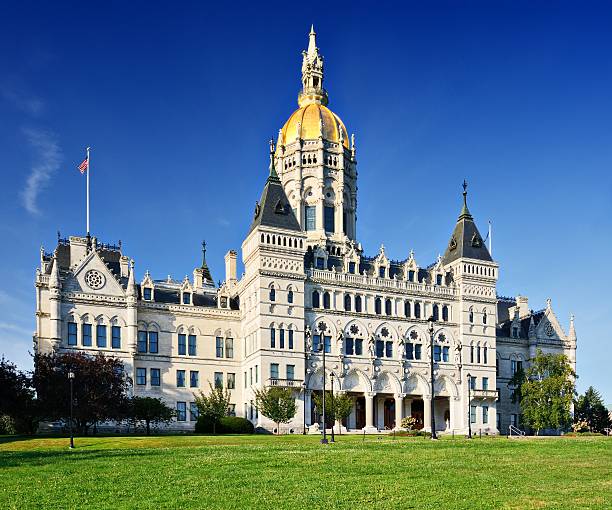 Connecticut State Capitol Connecticut State Capitol in Hartford, Connecticut. connecticut state capitol building stock pictures, royalty-free photos & images