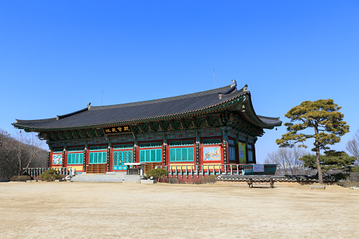 Korean temple Asian old building