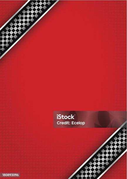 Фон Красный Гонки — стоковая векторная графика и другие изображения на тему Auto Racing - Auto Racing, Rally Car Racing, Без людей