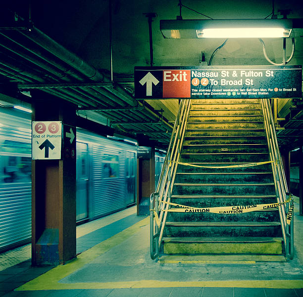 istock NY Metro Station at Night 180895055