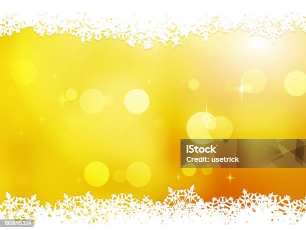 Рождество Оранжевый С Снег Снежинками Eps 10 — стоковая векторная графика и другие изображения на тему Ёлочные игрушки - Ёлочные игрушки, Без людей, Блестящий