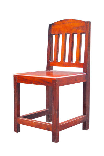 istock wooden chair isolated 1808955432