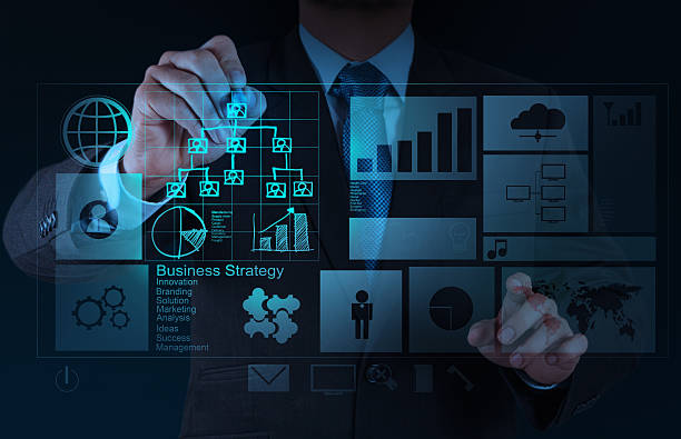 istock businessman working with new modern computer show social network 180897000