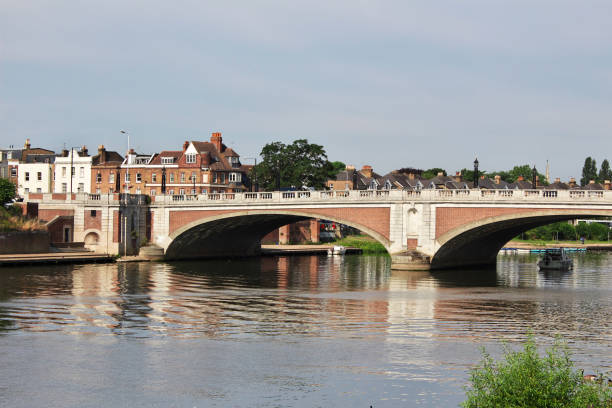 istock The bridge in Hampton cort city, England, UK 1808999447