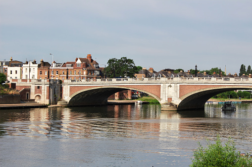 The bridge in Hampton cort city, England