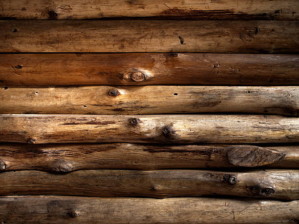 istock Texture of Old Timber Wood Wall 180900927