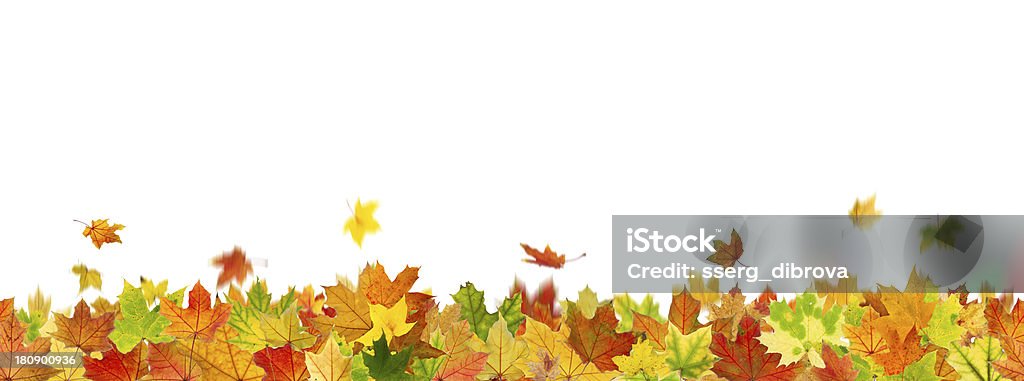 Бесшовный Осенний листья - Стоковые фото Абстрактный роялти-фри