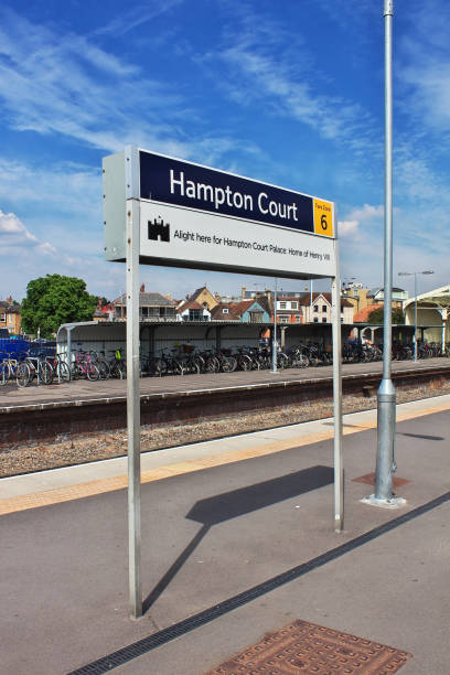 istock The plate on railway station in England, UK 1809013959
